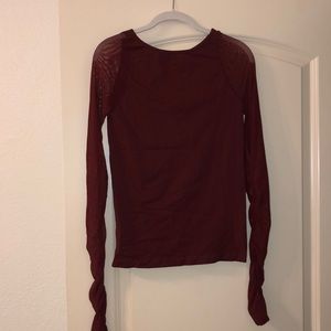 Free People Scrunch Sleeve Top